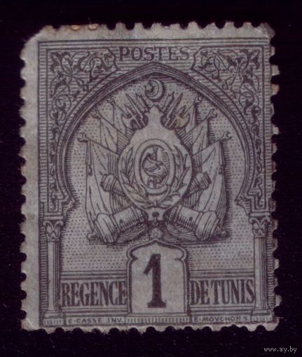 1 марка 1888 год Тунис 1