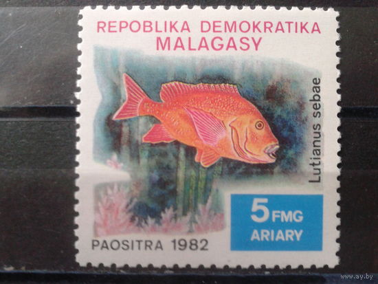 Магадаскар 1982 Рыба**