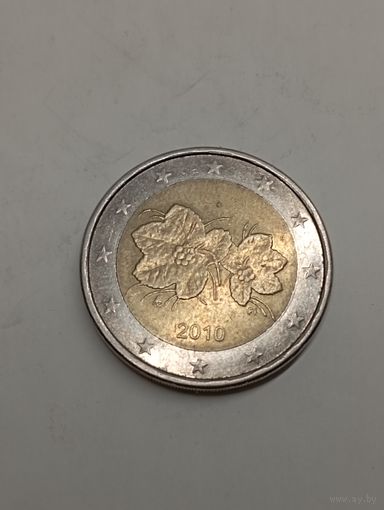 2 евро Финляндия 2010 г.