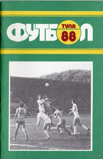 Футбол 1988. Тула.