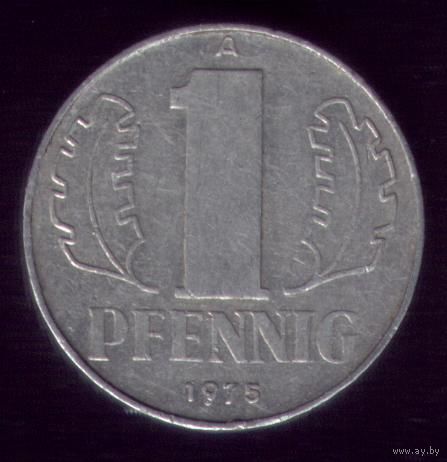 1 пфенниг 1975 год ГДР