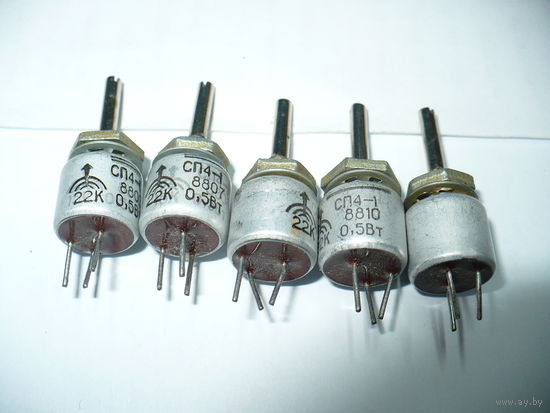 Резисторы СП4-1    22К.