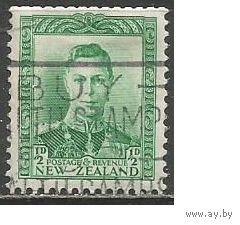 Новая Зеландия. Король Георг VI. 1938г. Mi#236.