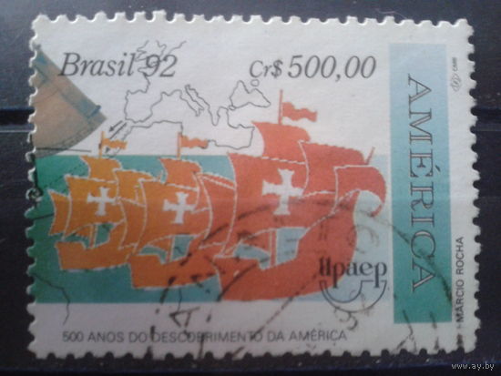 Бразилия 1992 Каравеллы Колумба