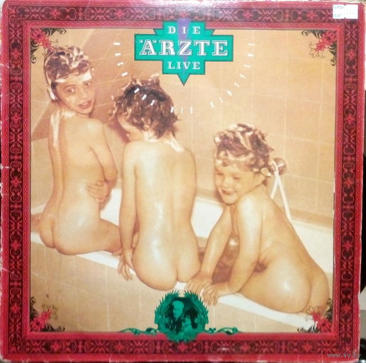 ARZTE	LIVE	  THREE LP	1988