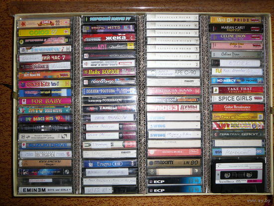 Аудиокассеты кассеты с записями