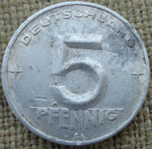 5 пфеннигов 1952 Германия