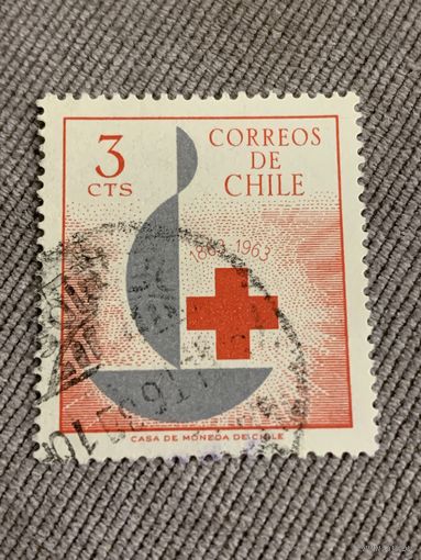 Чили 1963. 100 летие красного креста