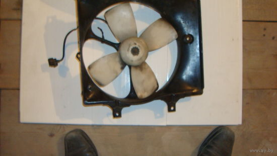 Вентилятор радиатора Мазда 323 1989г 1,3 бензин кузов ВF б/у