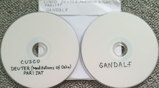 DVD MP3 дискография - CUSCO, DEUTER (Series Meditation In Osho), PARIJAT, GANDALF - 2 DVD