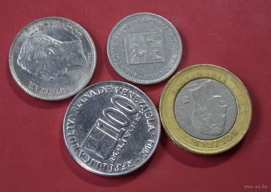 Венесуэла 4 монеты