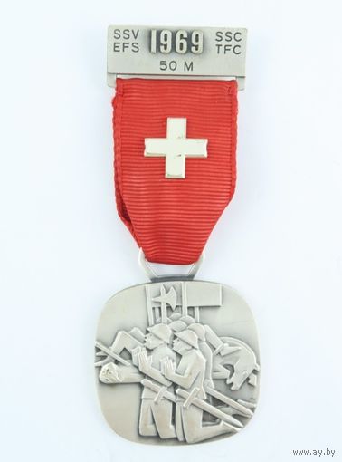 Швейцария, Памятная медаль 1969 год.  (1404)