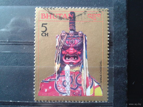 Бутан 1985 Танцевальная маска