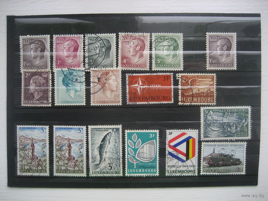 Люксембург большой набор + 2 чистые марки