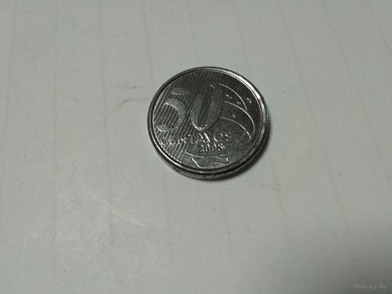 50 центаво 2008 года Бразилии 35