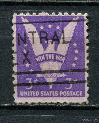 США - 1966 - Национальный парк. Эмблема - [Mi. 905] - полная серия - 1 марка. Гашеная.  (Лот 40BY)