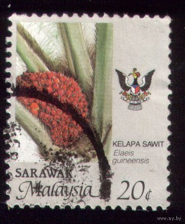 1 марка 1986 год Малайзия Саравак 251