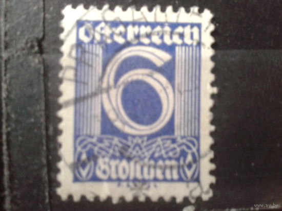 Австрия 1925 Стандарт 6 грошей