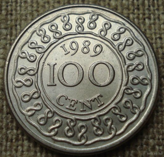 100 центов 1989 Суринам