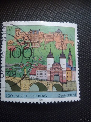 Германия. Гейдельбергский замок. 1996г. гашеная