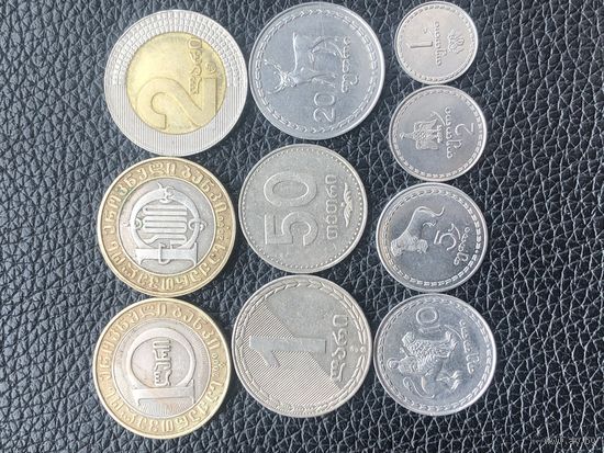 Коллекция грузинских монет.