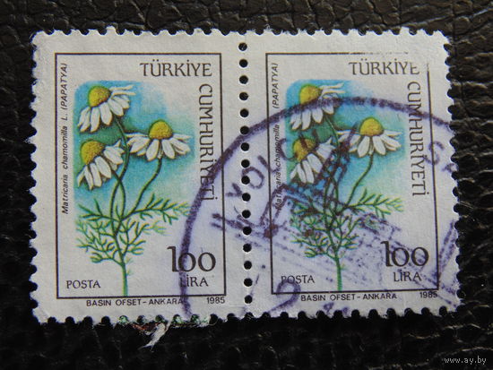 Турция 1985 г. Флора.