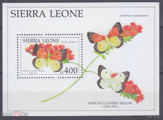 1991 Сьерра-Леоне  Бабочки    MNH