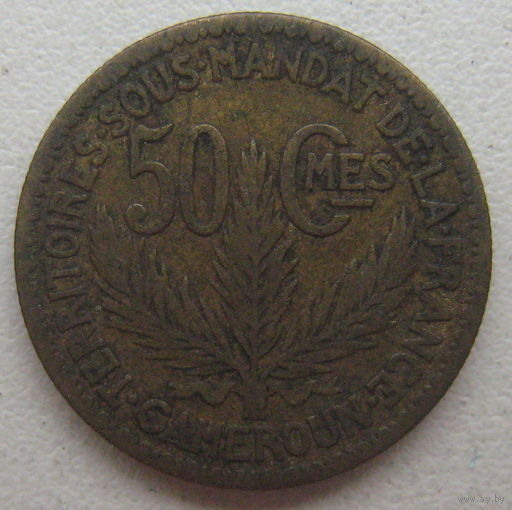 Камерун Французский 50 сантимов 1924 г.