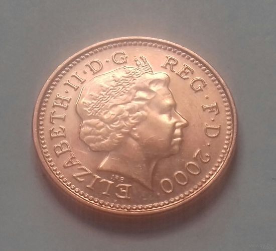 1 пенни, Великобритания 2000 г.