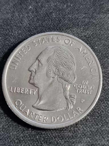 США 25 центов 1999 Нью-Джерси P