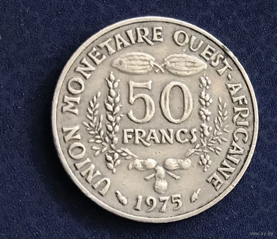 Западная Африка 50 франков 1975