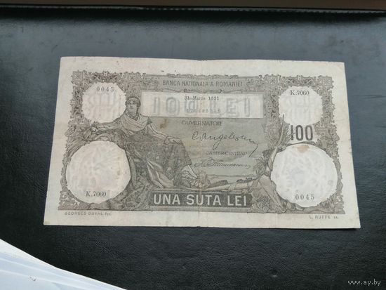 Румыния 100 лей 1931