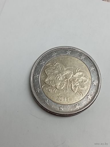 2 евро Финляндия 2011 г.