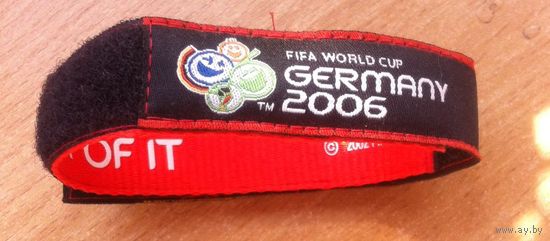 Чемпионат мира по футболу 2006 Германия Нарукавник СБОРНАЯ ГЕРМАНИИ лицензия