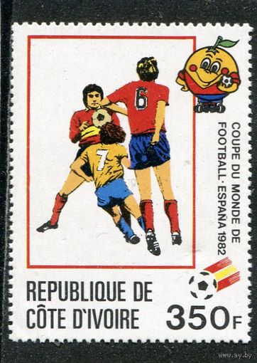 Кот д`Ивуар. Футбол 1982