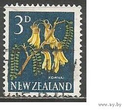 Новая Зеландия. Цветы. Софора. 1960г. Mi#396.