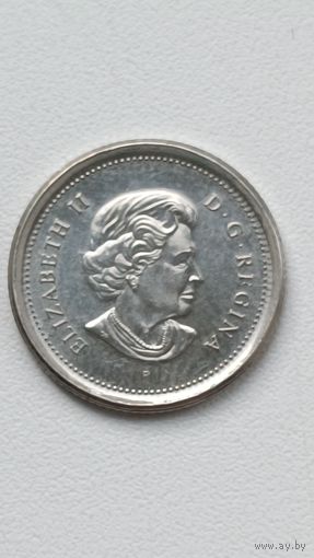 Канада. 10 центов 2006 года.