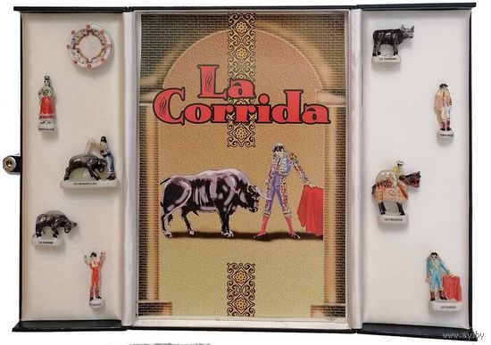 La corrida (Коррида). Фарфоровая миниатюра
