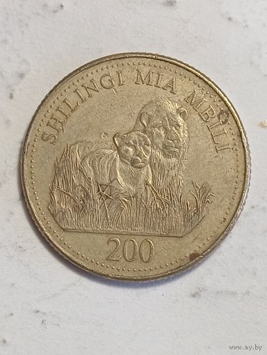 Танзания 200 шиллингов 2008 года .