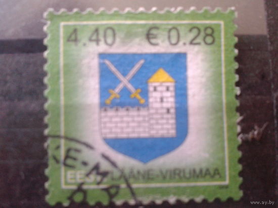 Эстония 2006 Герб г. Вирумяэ