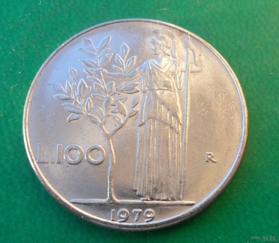 100 лир Италия 1979 г.в.