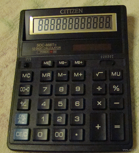 Калькулятор  CITIZEN  новый  12 разрядный (19)
