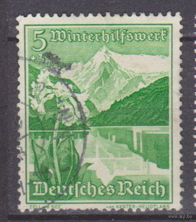 Цветы флора горы Рейх Германия 1938 год лот 13 менее 30 % от каталога по курсу 3 р