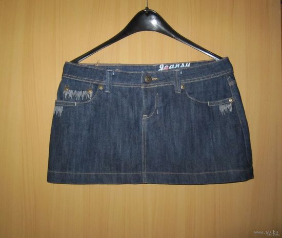Мини-юбка джинсовая Joansy Jeans, р.XL. Новая
