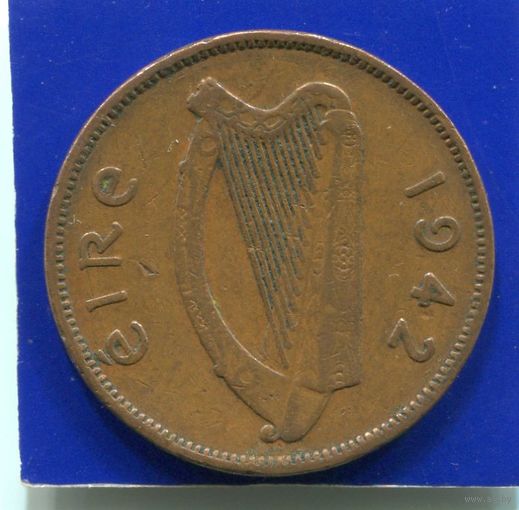 Ирландия 1/2 пенни 1942