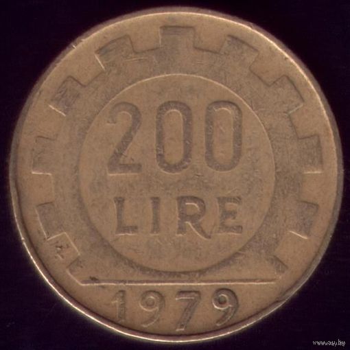 200 Лир 1979 год Италия