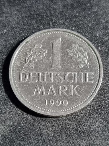 Германия (ФРГ) 1 марка 1990 F