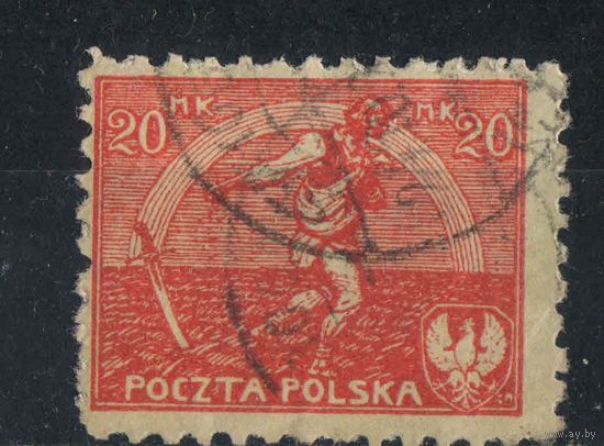 Польша Респ 1921 Сеятель Стандарт #160