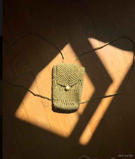 Плетёный рюкзак ручной работы из Капри, Италия