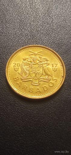 Барбадос 5 центов 2017г.